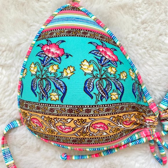 NWT Eidon String Bikini Top Seashell Cups - Picture 8 of 8